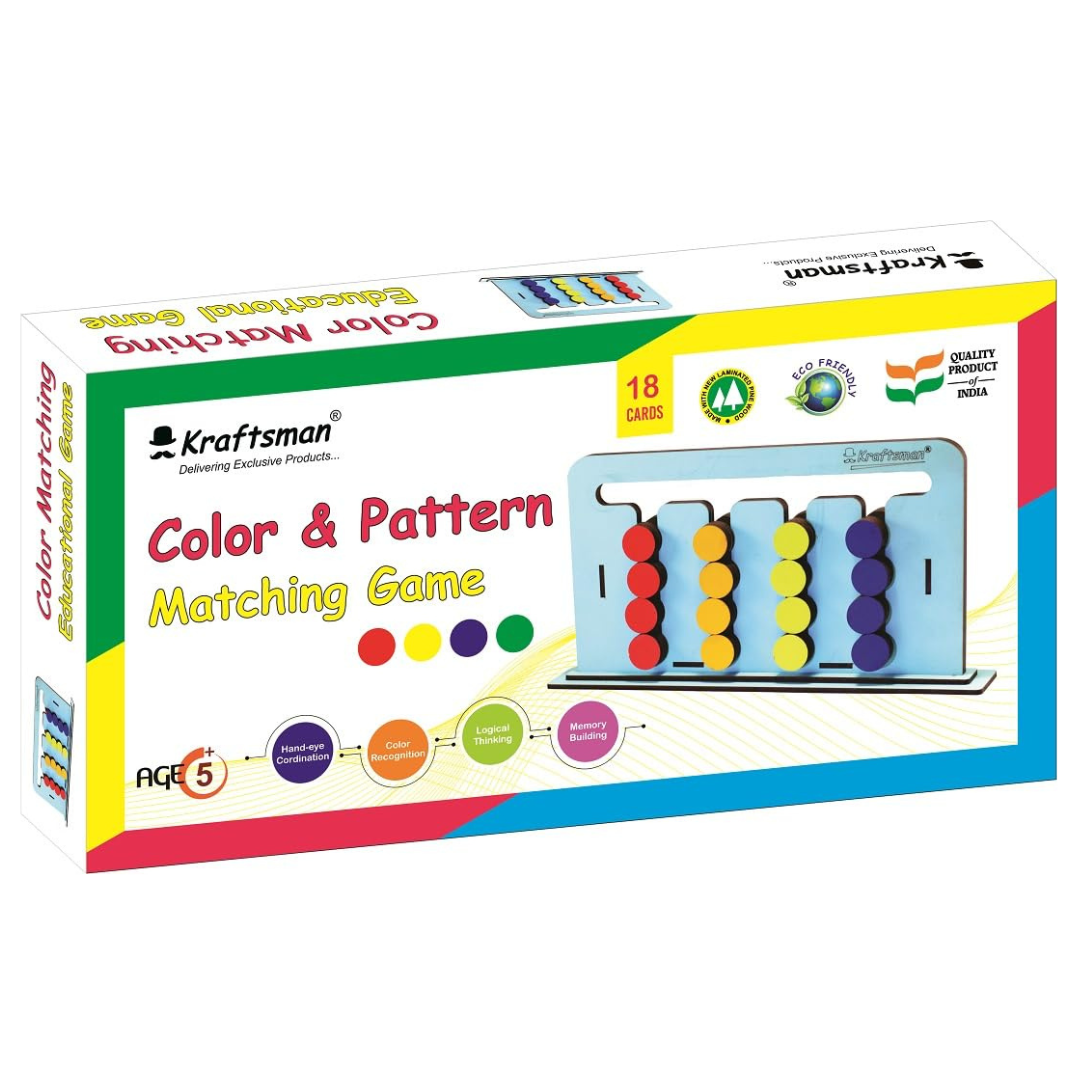 Educational Color Matching Game - Pattern Logic